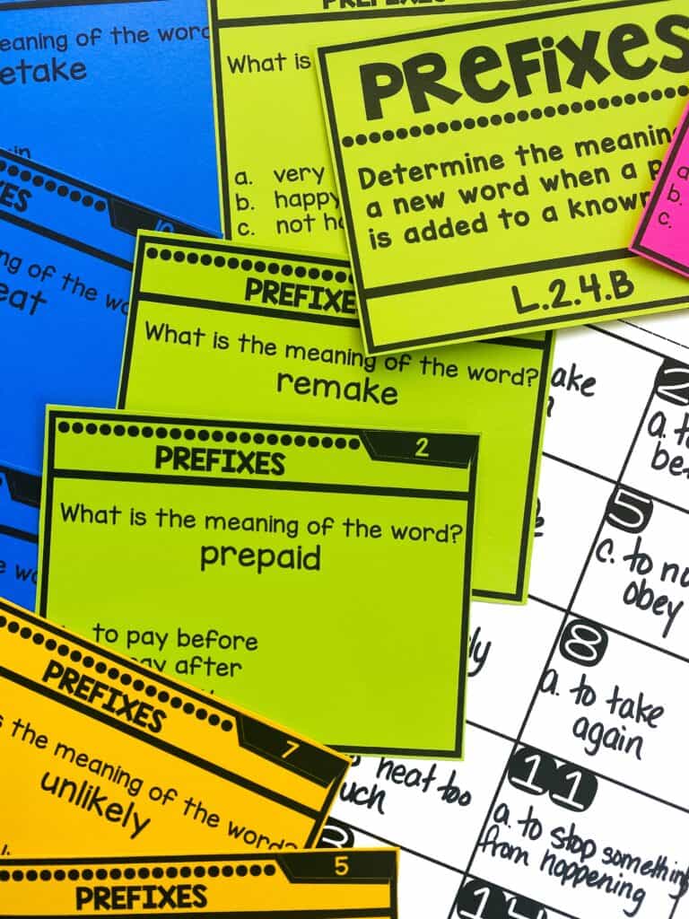 Activities to Teach Prefixes | Hollie Griffith